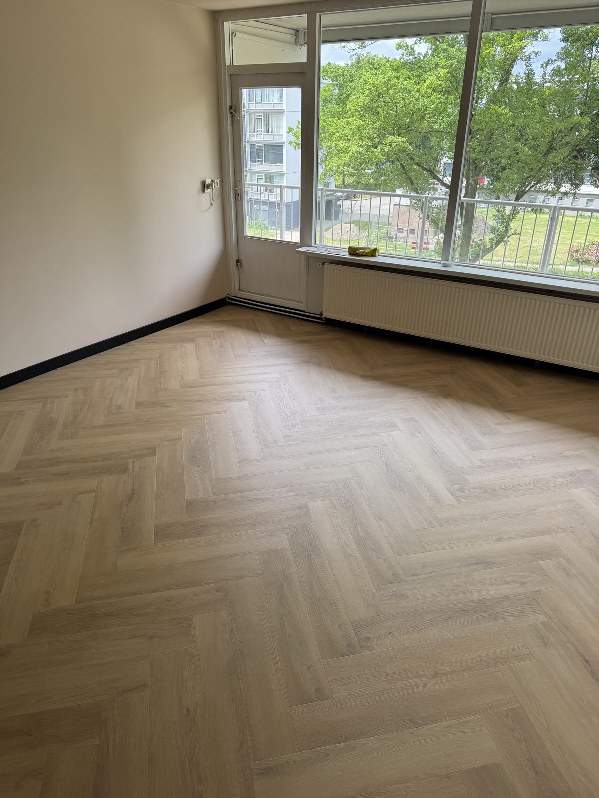PVC vloer in de hal in Heusden 2
