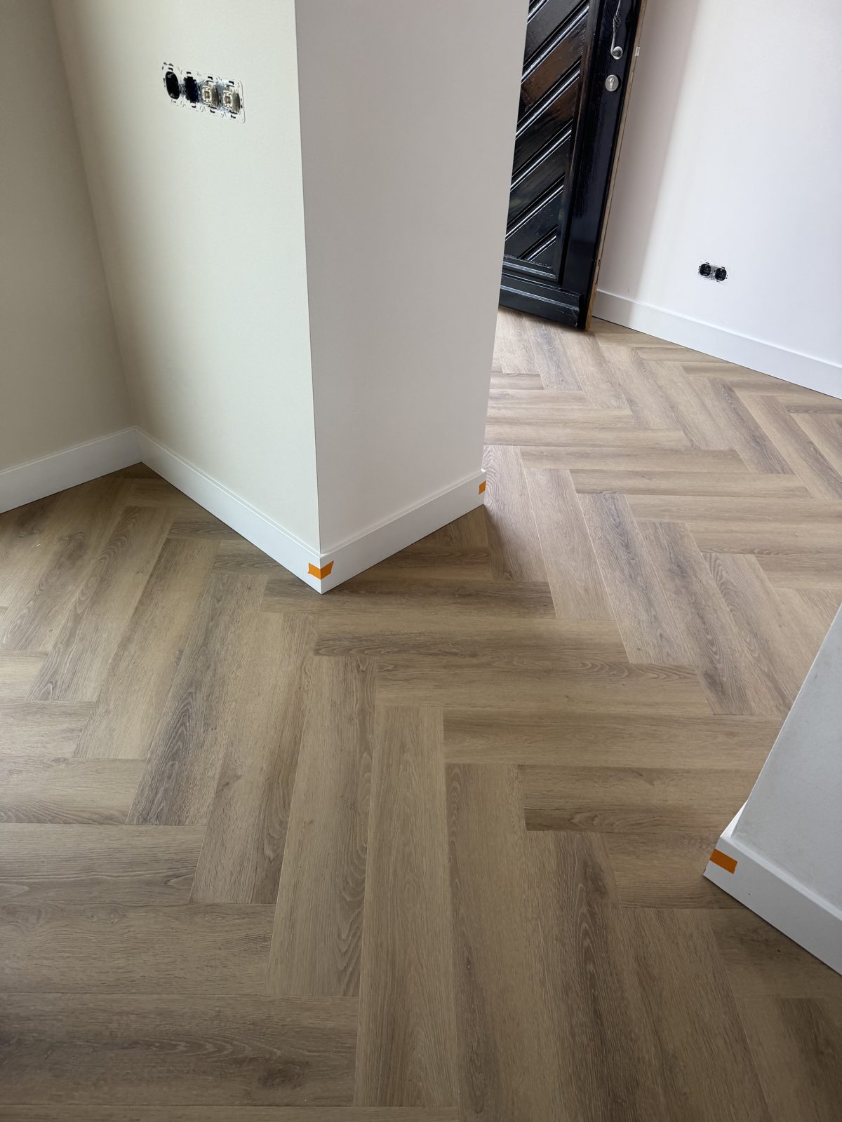 PVC vloer in de hal in Heusden 1