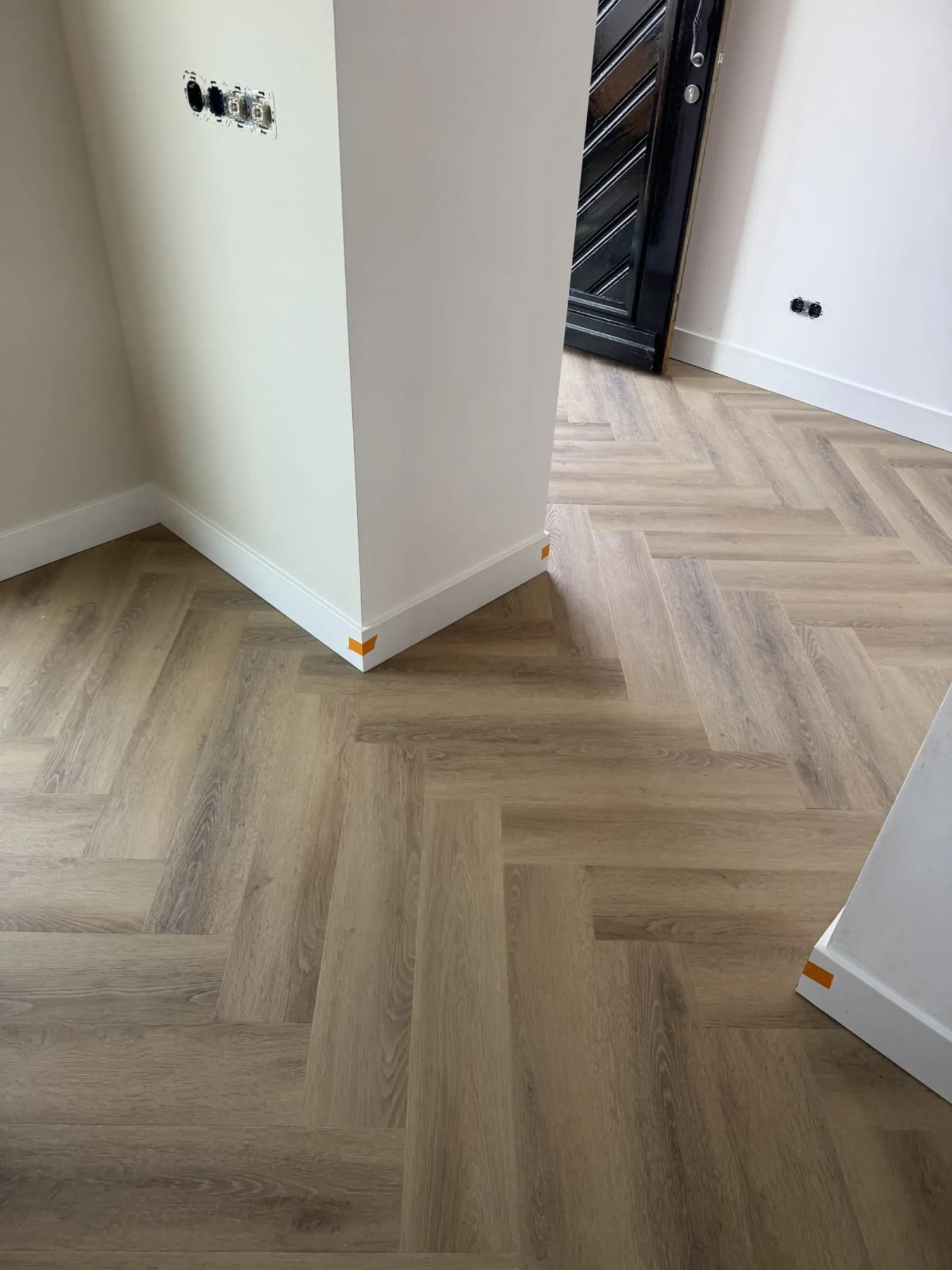 PVC vloer in de hal in Heusden 1