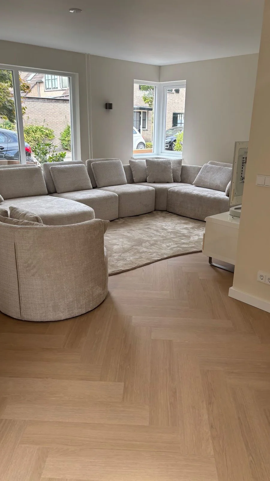 VT Wonen visgraat woonkamer